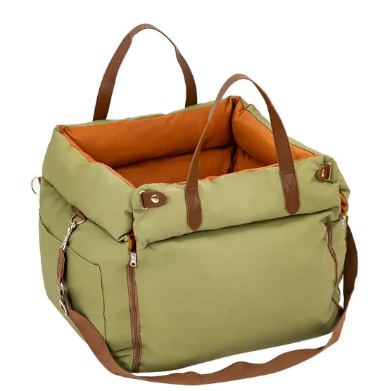 Asiento de Seguridad Portátil para Mascotas en el Coche